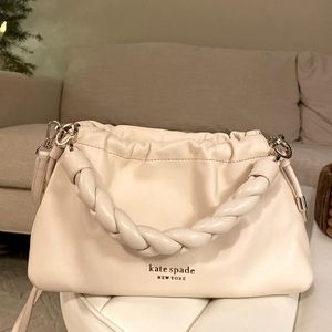 White Kate Spade Meringue Small Crossbody